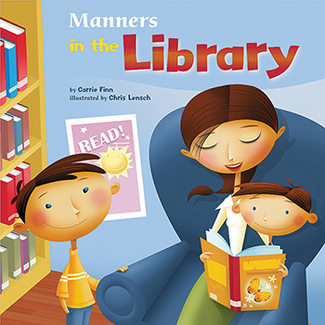 Picture of Manners in the library