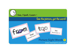 Picture of Picture sight words set 1 flash  cards