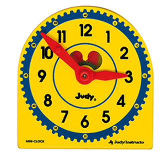 Picture of Judy plastic clock class pk 6-pk  5 x 5