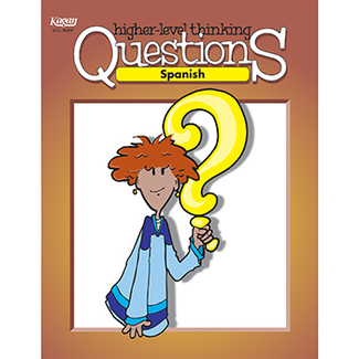 Picture of Spanish higher level thinking  questions book