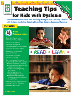 Picture of Teaching tips for kids with  dyslexia book