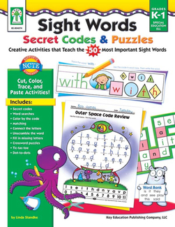 Picture of Sight words secret codes & puzzles  book age 5+