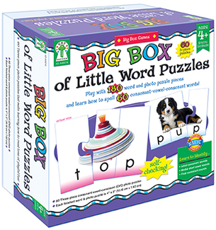 Picture of Big box of little word puzzles