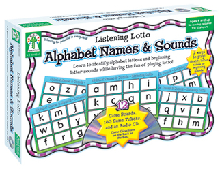 Picture of Listening lotto alphabet names &  sounds
