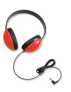 Picture of Listening first stereo headphones  red