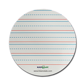 Picture of Circles handwriting lined  replacement dry erase sheets