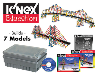 Picture of Knex real bridge building