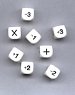 Picture of Positive negative dice