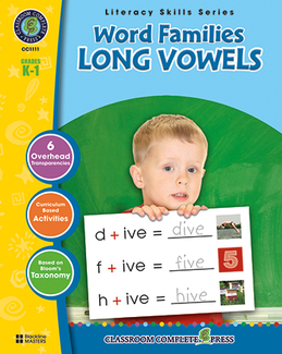 Picture of Word families long vowels