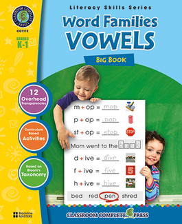 Picture of Word families big book
