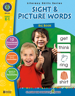 Picture of Sight & picture words big book