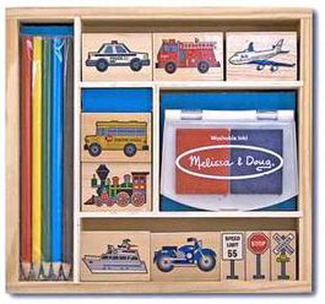 Picture of Vehicles stamp set