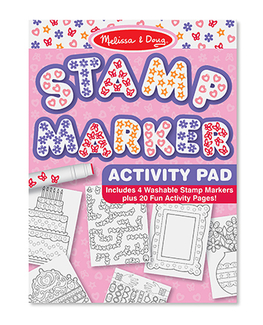 Picture of Stamp marker activity pad pink