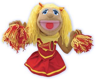 Picture of Cheerleader puppet