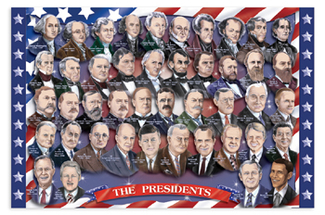 Picture of Presidents floor puzzle