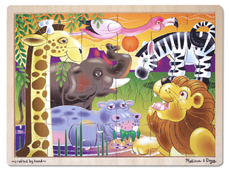 Picture of African plains puzzle