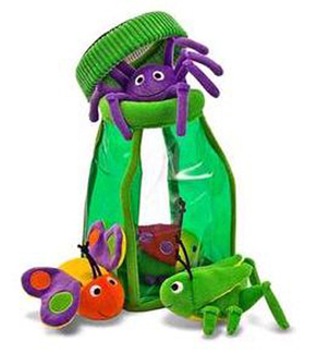 Picture of Bug jug fill & spill soft toys