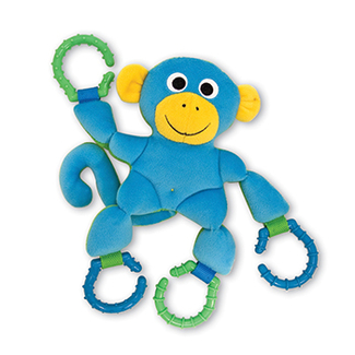 Picture of Soft grasping toys linking monkey