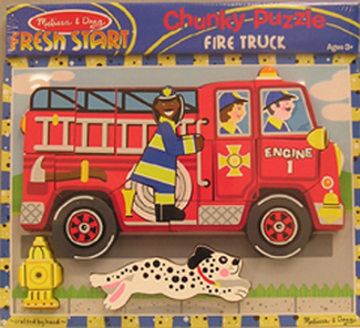 Picture of Fire truck chunky puzzle