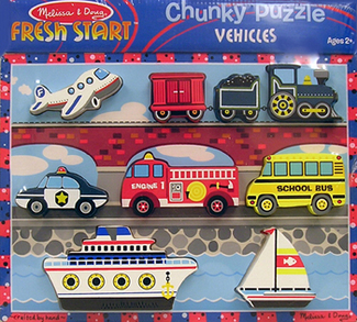 Picture of Vehicles chunky puzzle