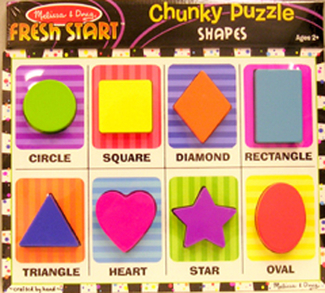 Picture of Shapes chunky puzzle