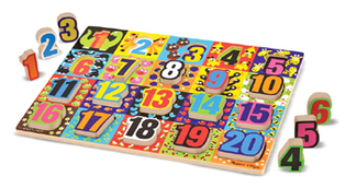 Picture of Jumbo numbers chunky puzzle