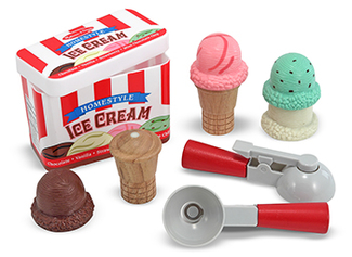 Picture of Ice cream scoop set