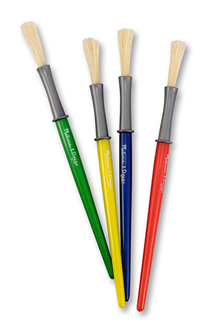 Picture of Medium paint brushes set of 4