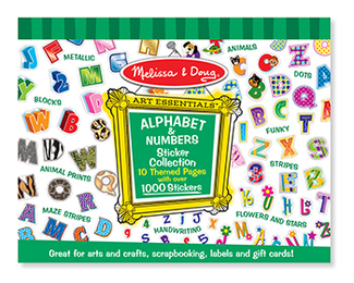 Picture of Sticker collection alphabet &  numbers