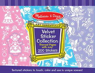 Picture of Velvet sticker collection pink