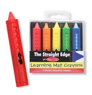 Picture of Learning mat crayons