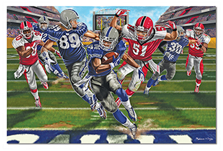 Picture of Touchdown floor puzzle