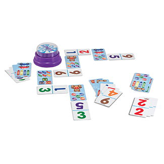Picture of Press & spin game picture dominoes