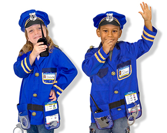 Picture of Police officer costume set