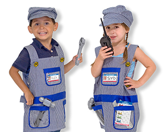 Picture of Train engineer costume set