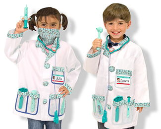 Picture of Role play doctor costume set