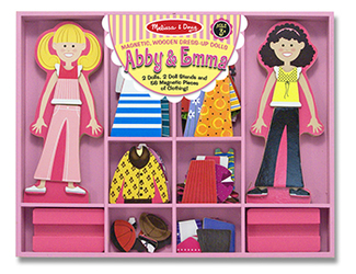 Picture of Abby & emma magnetic dress up