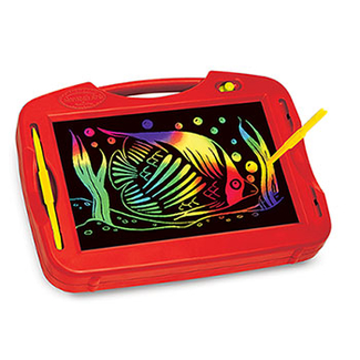 Picture of Scratch art portable light box