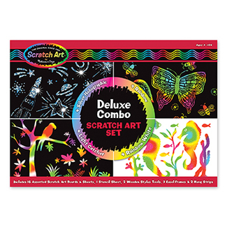 Picture of Deluxe combo scratch art set