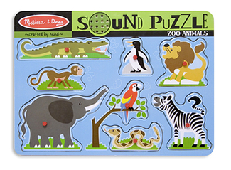 Picture of Zoo animals sound puzzle