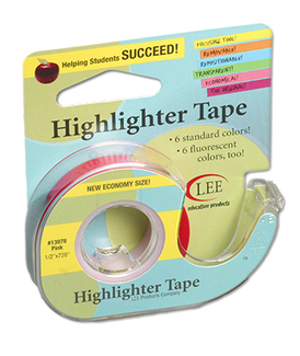Picture of Removable highlighter tape pink