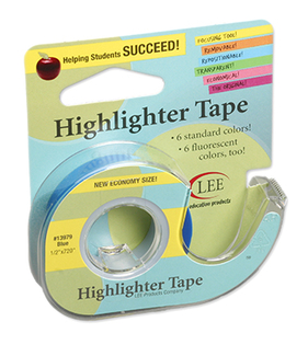 Picture of Removable highlighter tape blue