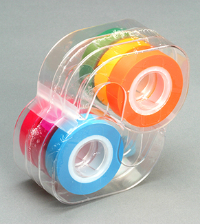 Picture of Removable highlighter tape 1 roll  each of six fluorescent colors