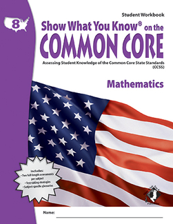 Picture of Gr 8 student workbook mathematics  show what you know on the common