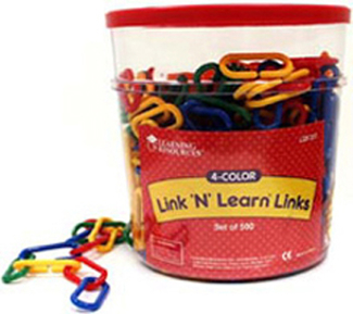 Picture of Link n learn in a bucket 1-5/8 x 3/  1-5/8 x 3/4 in bucket