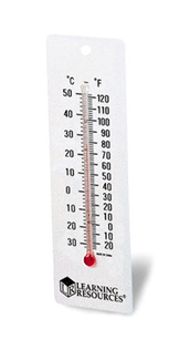 Picture of Student thermometers 10/pk 2 x 6  plastic backing