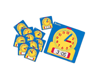 Picture of Write-on/wipe-off clocks class set  1 of 0573 & 24 of 0572