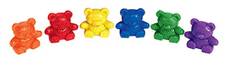 Picture of Baby bear counters 300pc 6 colors