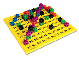 Picture of Hundreds number board 12 x 12  plastic double-sided