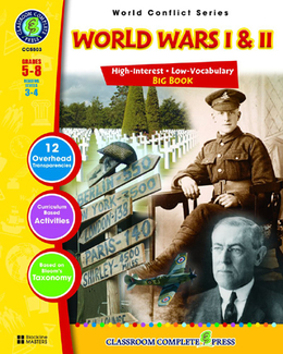 Picture of World conflict series world wars i  and ii big book